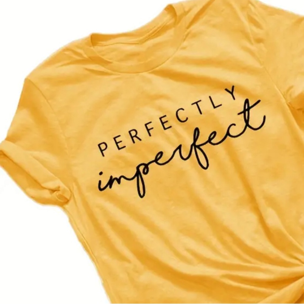 Perfectly imperfect t-shirt never has been worn